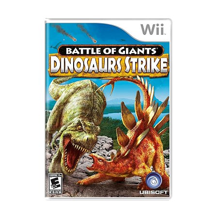 Jogo Battle of Giants: Dinosaurs Strike - WII