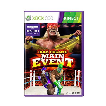 Jogo Hulk Hogans's Main Event - Xbox 360 (Lacrado)