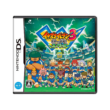 Jogo Inazuma Eleven 3: Sekai e no Chousen!! Spark - DS (Japonês)