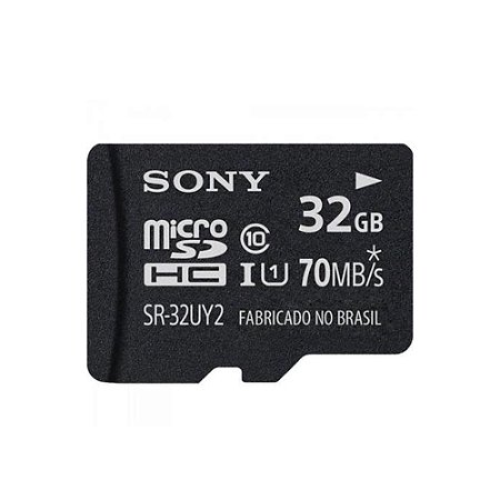 Cartão de Memória Micro SD 32GB - Sony