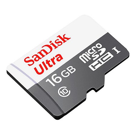 Cartão de Memória Micro SD 16GB Ultra - SanDisk