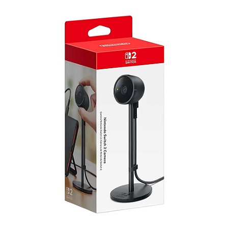 Câmera para Nintendo Switch 2, USB, Preto - Nintendo