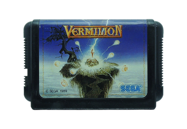 Jogo Vermilion - Mega Drive (Japonês)