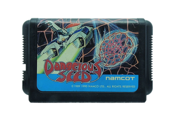 Jogo Dangerous Seed - Mega Drive (Japonês)