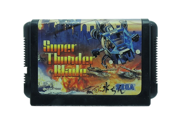 Jogo Super Thunder Blade - Mega Drive (Japonês)