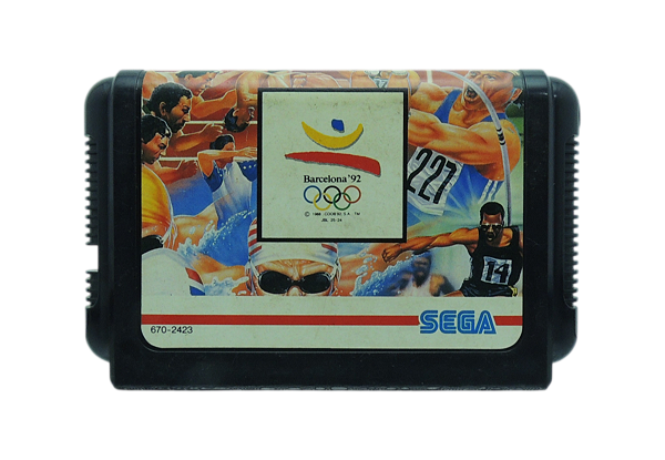 Jogo Olympic Gold: Barcelona '92 - Mega Drive (Japonês)
