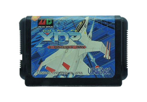 Jogo XDR: X-Dazedly-Ray - Mega Drive (Japonês)
