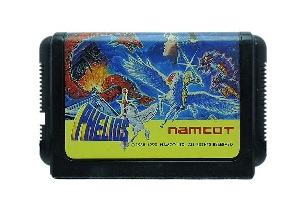 Jogo Phelios - Mega Drive (Japonês)