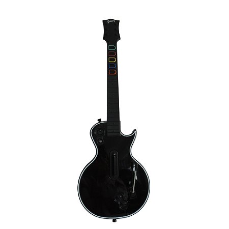 Guitarra Gibson Les Paul - Guitar Hero III Legends of Rock (Item decorativo - Não funciona)