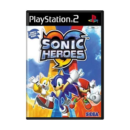 Jogo Sonic Heroes - PS2