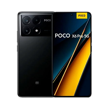 Celular Poco X6, 6,6" Pol, 512GB, 12GB RAM - Xiaomi