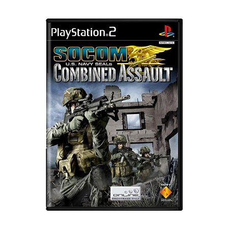 Jogo Socom: U.S. Navy Seals Combined Assault - PS2