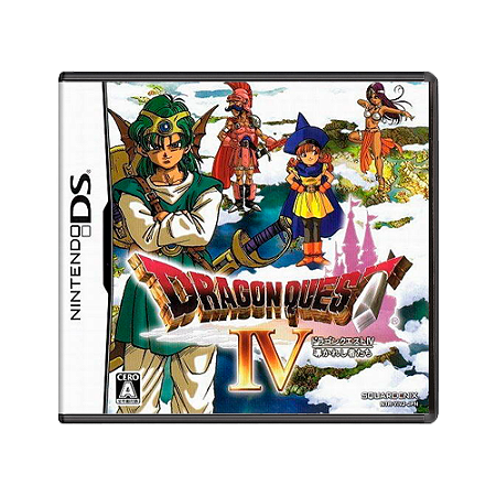 Jogo Dragon Quest IV: Chapters of the Chosen - DS (Japonês, Ultimate Hits)