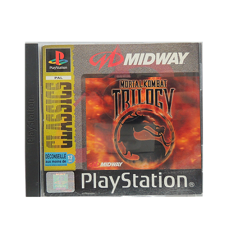 Jogo Mortal Kombat Trilogy - PS1 (Europeu)