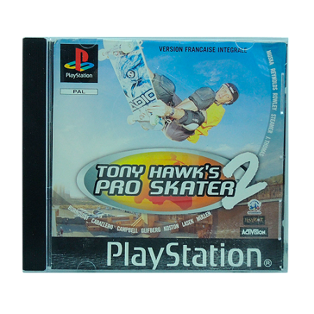 Jogo Tony Hawk's Pro Skater 2 - PS1 (Europeu)