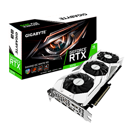 Placa de Vídeo NVIDIA Geforce Gaming Oc RTX 2070 8GB GDDR6 256-bit - Gigabyte