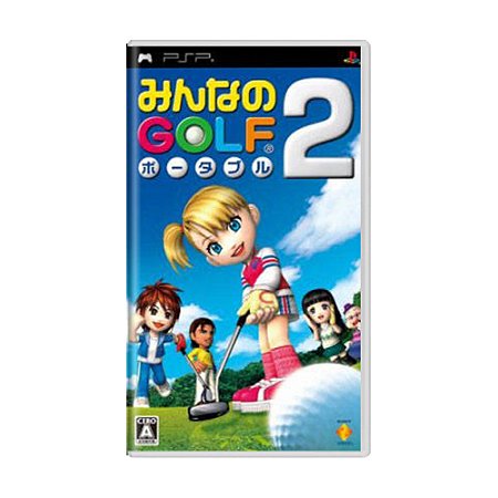 Jogo Minna no Golf Portable - PSP (Japonês)
