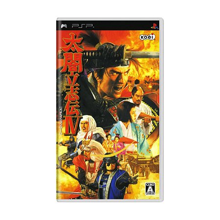 Jogo Taikou Risshiden IV - PSP (Japonês)