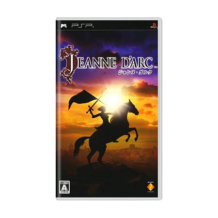 Jogo Jeanne d'Arc - PSP (Japonês)