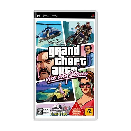 Jogo Grand Theft Auto: Vice City Stories (GTA) - PSP (Japonês)