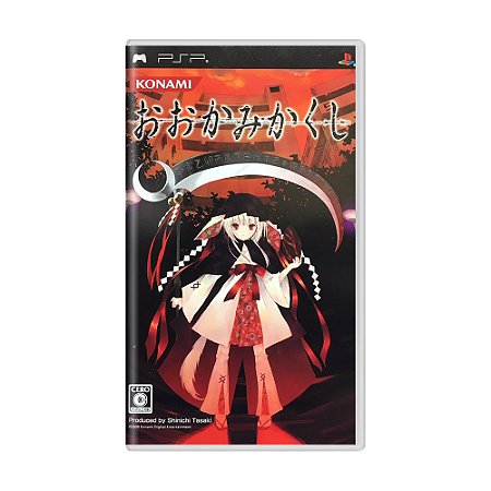 Jogo Ookami Kakushi - PSP (Japonês)