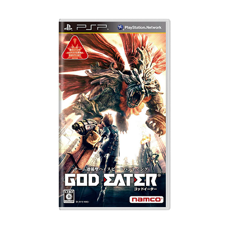 Jogo God Eater - PSP (Japonês)