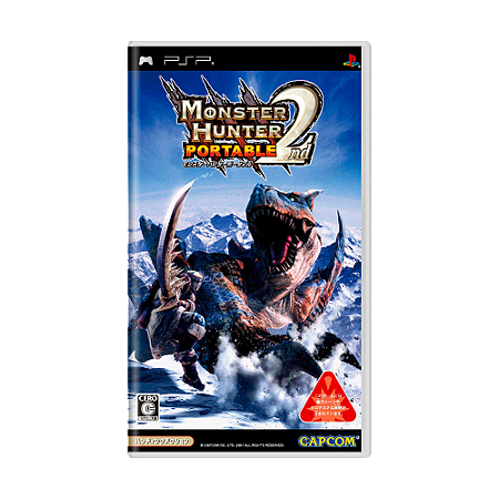 Jogo Monster Hunter Portable 2nd - PSP (Japonês)