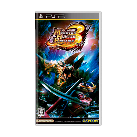 Jogo Monster Hunter Portable 3rd - PSP (Japonês)