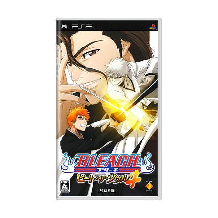 Jogo Bleach: Heat the Soul 4 - PSP (Japonês)