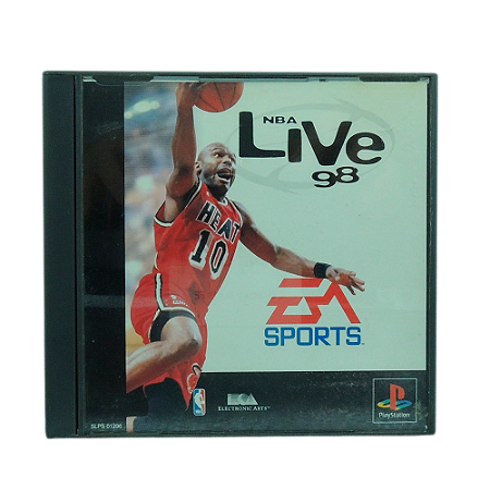 Jogo NBA Live 98 - PS1 (Japonês)