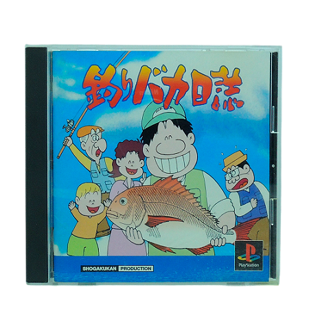 Jogo Tsuri Baka Nisshi - PS1 (Japonês)