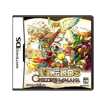 Jogo Heroes of Mana - DS (Japonês)