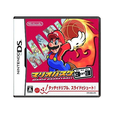Jogo Mario Basket: 3 on 3 - DS (Japonês)