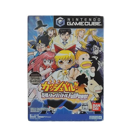 Jogo Konjiki no GashBell!! Yuujou TagBattle Full Power - GameCube (Japonês)