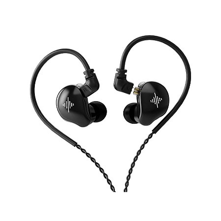 Fone de Ouvido Intra-Auricular Wave Black - SoundBrenner