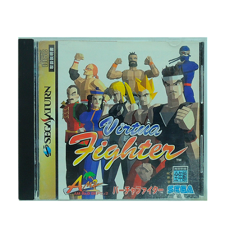 Jogo Virtua Fighter - Sega Saturn (Japonês)