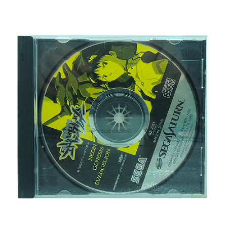 Jogo Shinseiki Evangelion - Sega Saturn (Japonês)