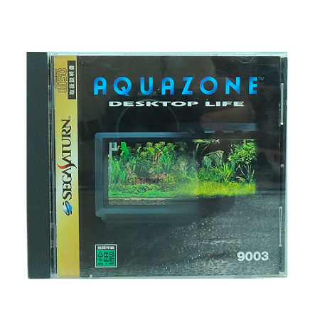 Jogo Aquazone Desktop Life - Sega Saturn (Japonês)