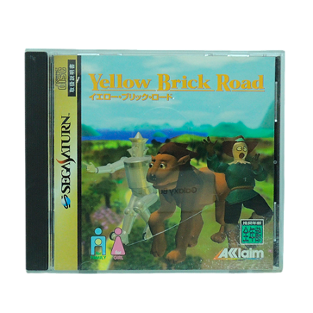 Jogo Yellow Brick Road - Sega Saturn (Japonês)