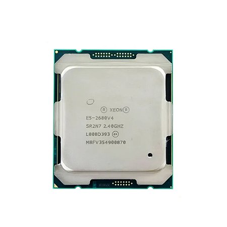 Processador Intel Xeon E5-2680 V4, FCLGA2011-3, 5ª Gen, 2.40GHz - Intel