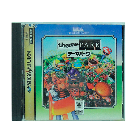 Jogo Theme Park - Sega Saturn (Japonês)