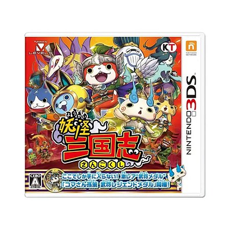 Jogo Youkai Sangokushi - 3DS (Japonês)
