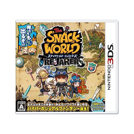 Jogo The Snack World: TreJarers - 3DS (Japonês)