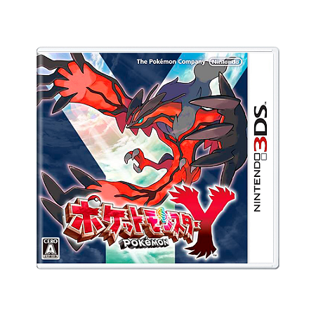 Jogo Pokémon Y - 3DS (Japonês)