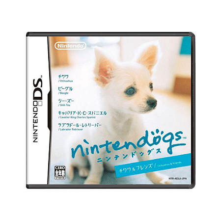 Jogo Nintendogs: Chihuahua & Friends - DS (Japonês)