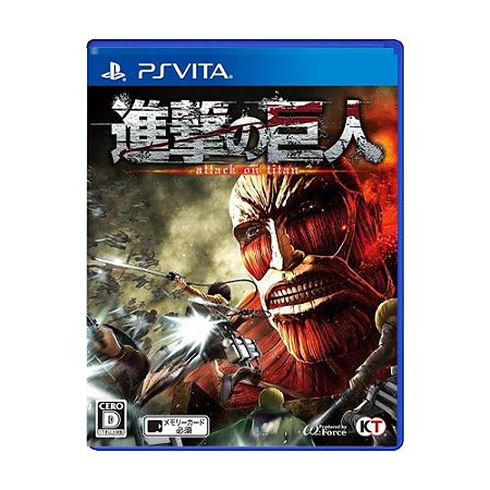 Jogo Attack on Titan - PS Vita (Loose / Japonês)