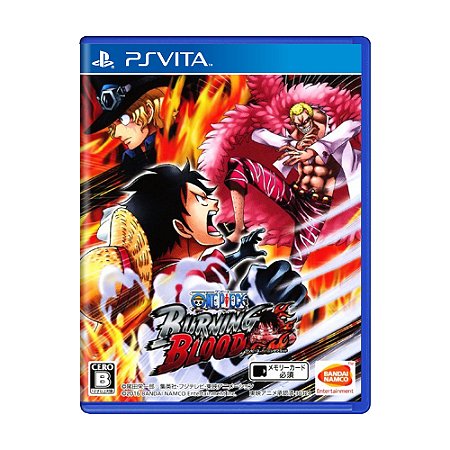 Jogo One Piece: Burning Blood - PS Vita (Japonês)