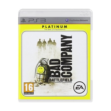 Jogo Battlefield: Bad Company - PS3 (Platinum Hits)