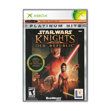 Jogo Star Wars Knights of the Old Republic - Xbox (Platinum Hits)