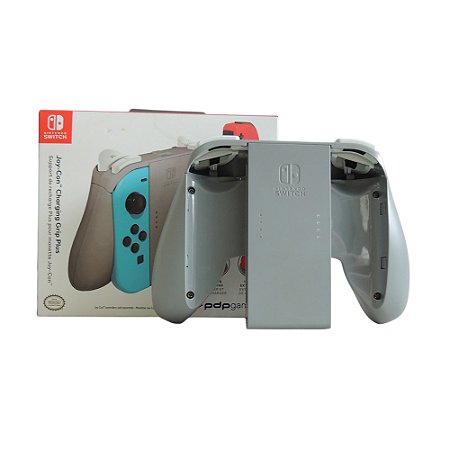 Joy-Con Comfort Grip Nintendo Cinza - Switch